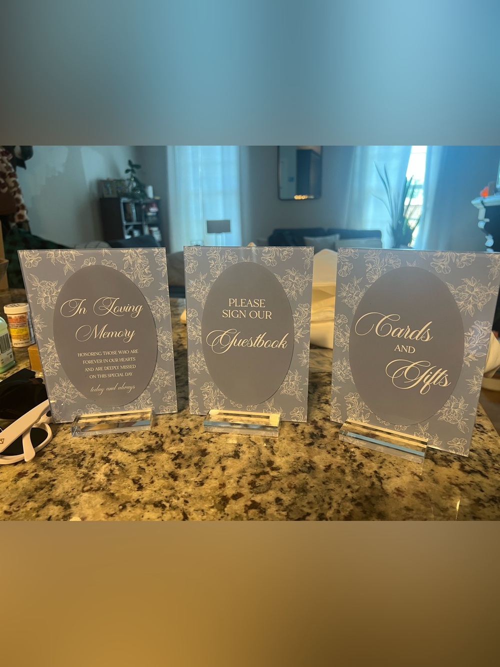 Wedding Display Table Signs - Picture 4 of 4